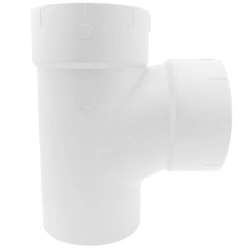 Main product image of 6" PVC DWV Sanitary Street Tee