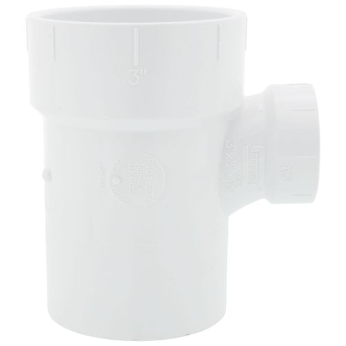 Main product image of 3" x 3" x 1-1/2" PVC DWV Sanitary Street Tee