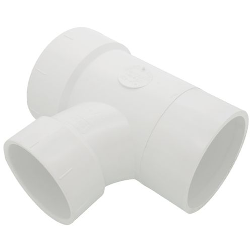 Main product image of 4" x 4" x 3" PVC DWV Sanitary Street Tee