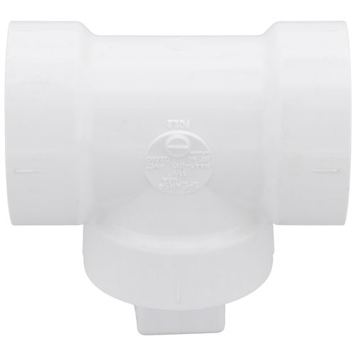 Main product image of 1-1/2" PVC DWV Cleanout Tee w/ Standard Plug