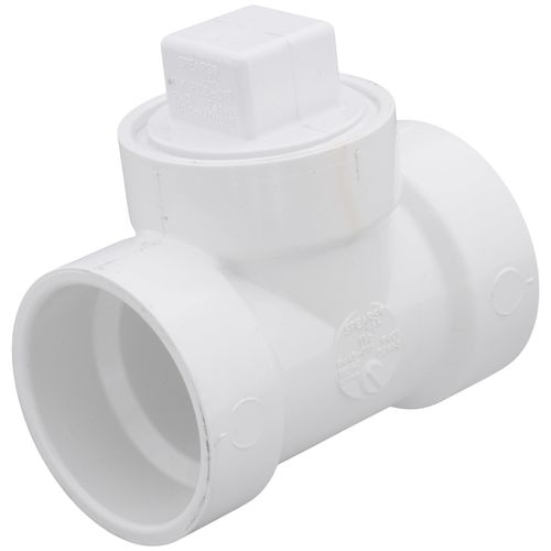 Main product image of 1-1/2" PVC DWV Cleanout Tee w/ Standard Plug