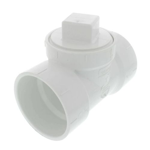 Main product image of 3" PVC DWV Cleanout Tee w/ Standard Plug