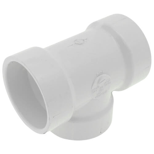 1-1/2" PVC DWV Flush Cleanout Tee