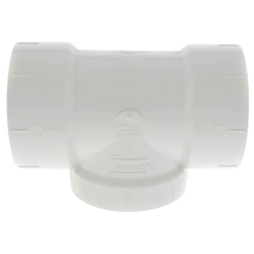 3" PVC DWV Flush Cleanout Tee