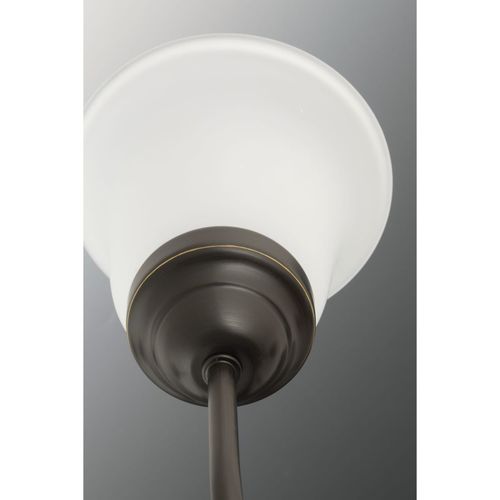 Main product image of Classic 5 Light Brushed Nickel Etched Glass Traditional Chandelier Light