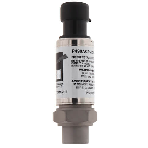 P499ACP101K Johnson Controls P499ACP101K 0100 PSI Pressure