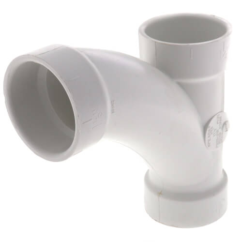 Main product image of 1-1/2" PVC DWV Wye and 45° Elbow Combo