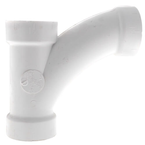 Main product image of 1-1/2" PVC DWV Wye and 45° Elbow Combo
