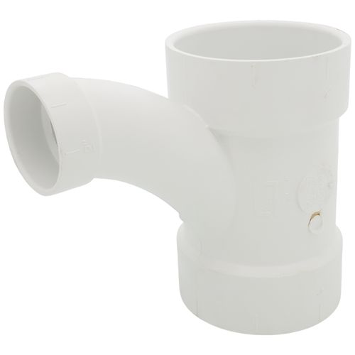 Main product image of 4" x 4" x 2" PVC DWV Wye and 45° Elbow Combo