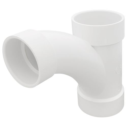 Main product image of 4" x 4" x 3" PVC DWV Wye and 45° Elbow Combo