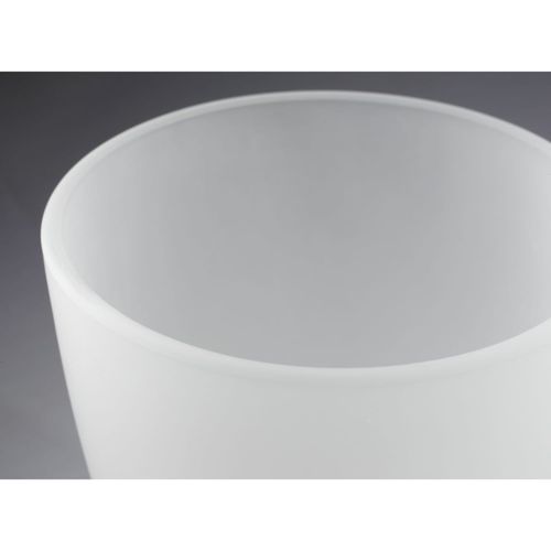 Main product image of Gather 1 Light Brushed Nickel Etched Glass Traditional Mini-Pendant Light