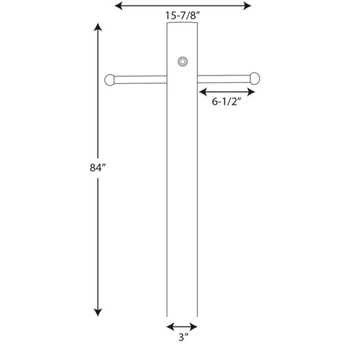 Main product image of Outdoor 7' Aluminum Post w/ Ladder Rest, Photocell and GCO