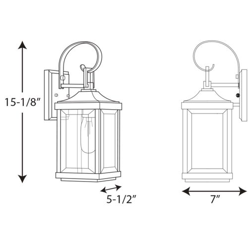 Main product image of Gibbes Street 1 Light Small Wall-Lantern