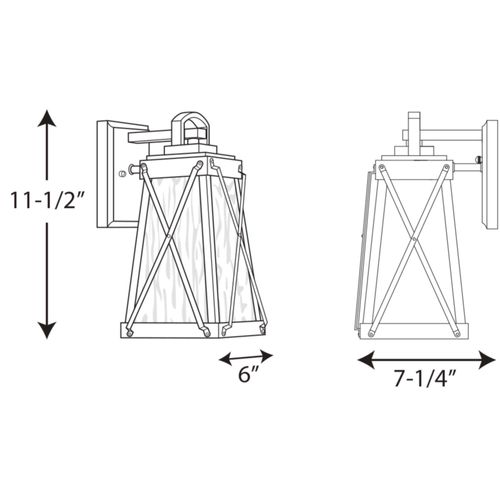 Main product image of Creighton 1 Light Small Wall-Lantern