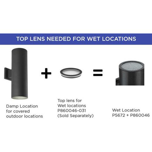 Main product image of 6" LED Outdoor Up/Down Wall Cylinder