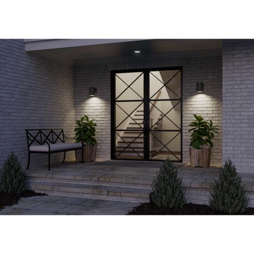 Main product image of 5" Black Outdoor Wall Cylinder