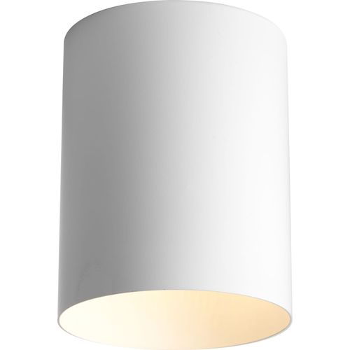 Main product image of Cylinder 5" 1 Light Black Modern Outdoor Ceiling Light