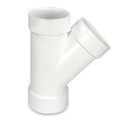 Main product image of 8" PVC DWV Wye