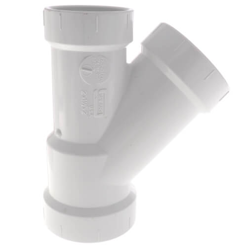 Main product image of 2" x 1-1/2" x 2" PVC DWV Wye