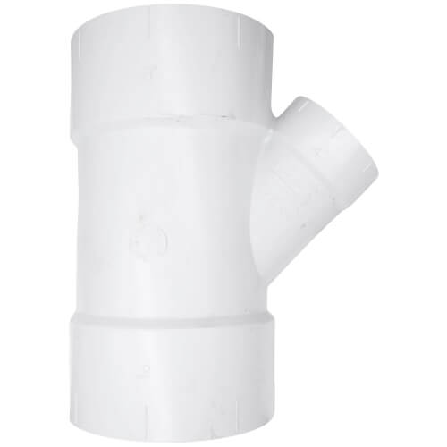 Main product image of 8" x 8" x 3" PVC DWV Wye (Bushing Sized)