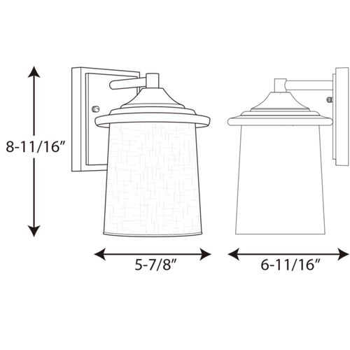 Main product image of Essential 1 Light Small Wall Lantern