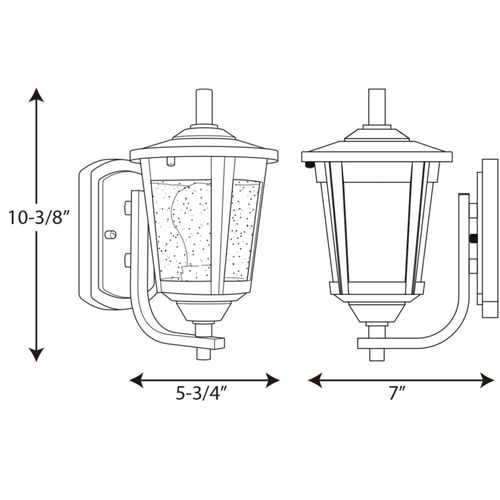 Main product image of East Haven 1 Light Small Wall Lantern