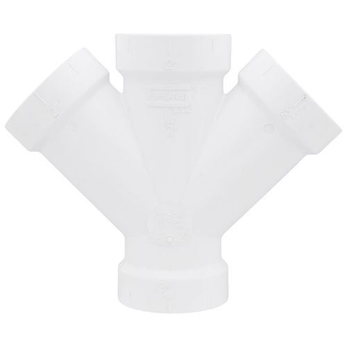 Main product image of 2" PVC DWV Double Wye