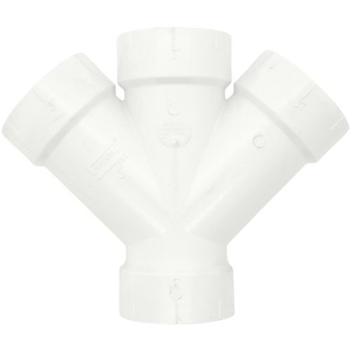 Main product image of 3" PVC DWV Double Wye