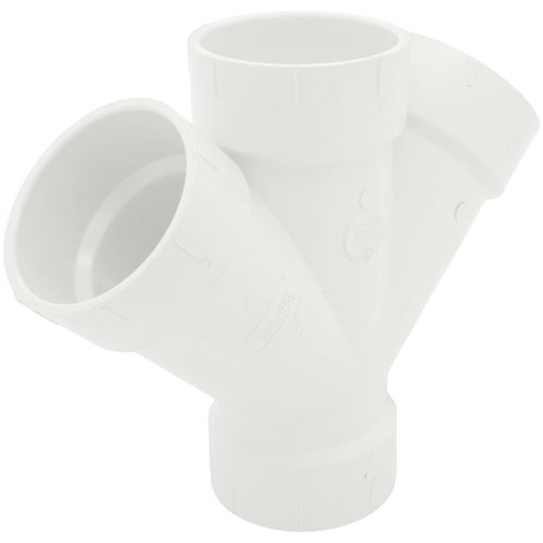 Main product image of 3" PVC DWV Double Wye
