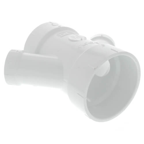4" x 2" PVC DWV Double Wye