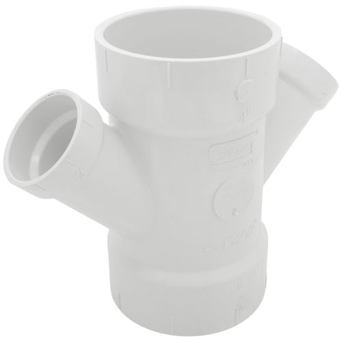 Main product image of 4" x 2" PVC DWV Double Wye