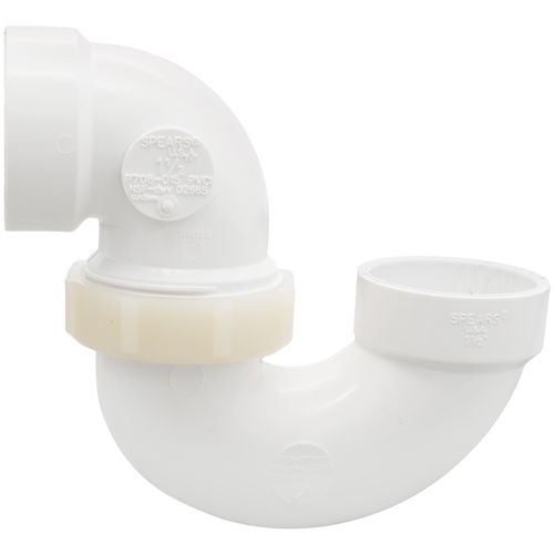 Main product image of 1-1/2" PVC DWV P-Trap w/ Plastic Nut