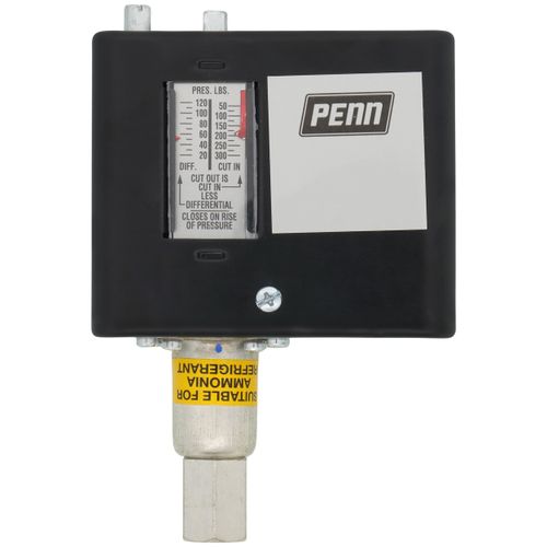 Main product image of 119C Single Pole High Pressure Control - 50/300 psig (Adj. Diff 20/100 psi)