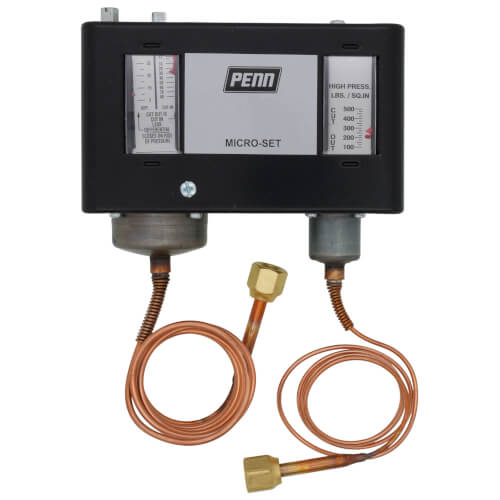 Dual Pressure Control, LS 12-80 psig, HS 100-500 psig