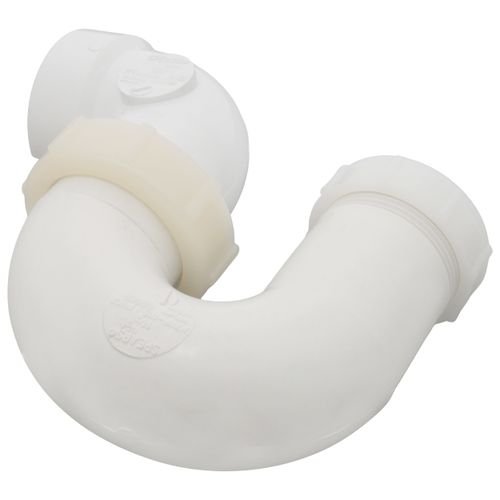 Main product image of 1-1/2" PVC DWV L.A. P-Trap w/ Plastic Nut