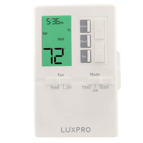 P711V Lux P711V 7 Day, 5/2day Programming or NonProgrammable