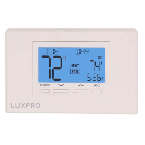 P722U-010 - Lux P722U-010 - LuxPro Programmable Thermostat 7 Day ...