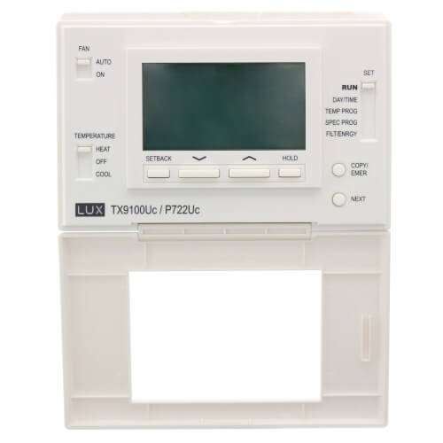 P722U Lux P722U LuxPro Programmable Thermostat 7 Day Programming (2