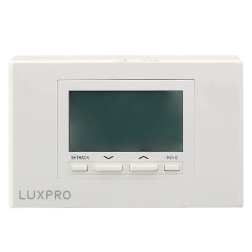 P722u Lux P722u Luxpro Programmable Thermostat 7 Day Programming 2 Heat 2 Cool 9301