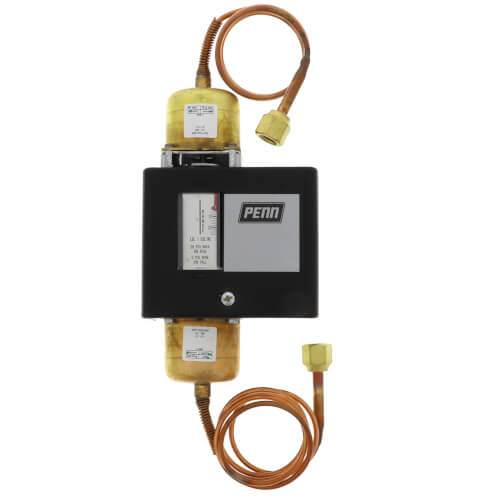 Differential Pressure Control, SPDT Differential w/ 36" Capillary