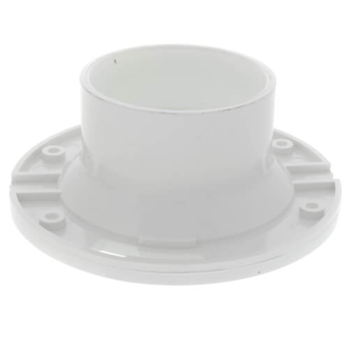 Main product image of 4" x 3" PVC DWV Closet Flange w/ Stop