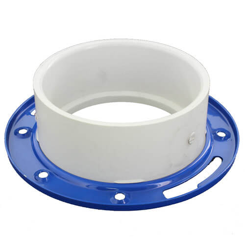 Main product image of 4" PVC DWV Closet Flange w/ Adjustable Ring