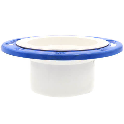 Main product image of 4" x 3" PVC DWV Closet Flange w/ Adjustable Ring