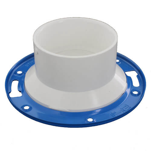 Main product image of 4" x 3" PVC DWV Closet Flange w/ Adjustable Ring and Knockout