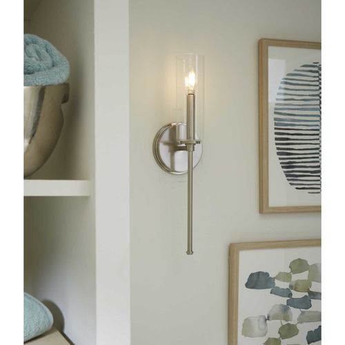 Main product image of Elara Clear Glass Accessory Cylindrical Shade