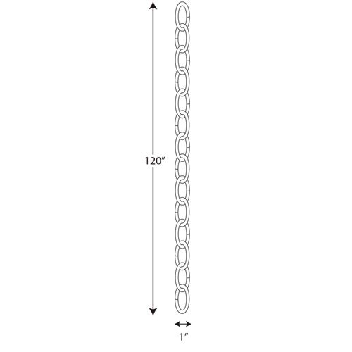 Main product image of Accessory Chain - 10' of 9 Gauge Chain in Brushed Nickel