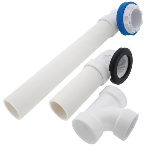 Main product image of True Blue PVC Bath Waste Full Kit w/ Uni-Lift Stopper, Finished Drain Spud (Oil Rubbed Bronze)