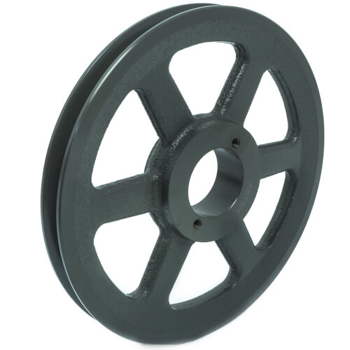 Main product image of 1 Groove AKH Sheave, A, 4L Belt, 6.25" OD