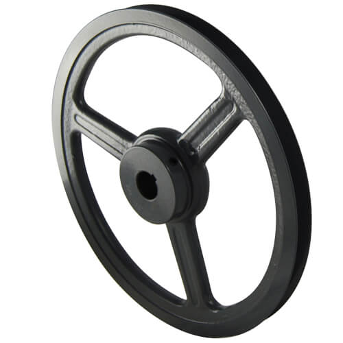 Main product image of 11.93" OD Stock AL & AM Pulleys for 4L/A Belts