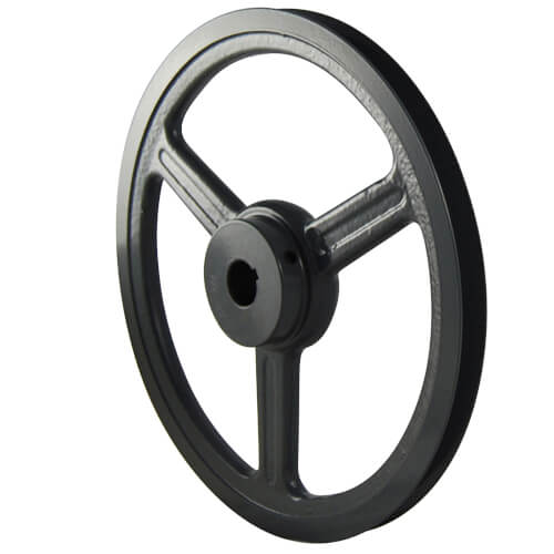 Main product image of 11.93" OD, Stock AL and AM Pulleys for 4L or A Belts (3/4" Bore)